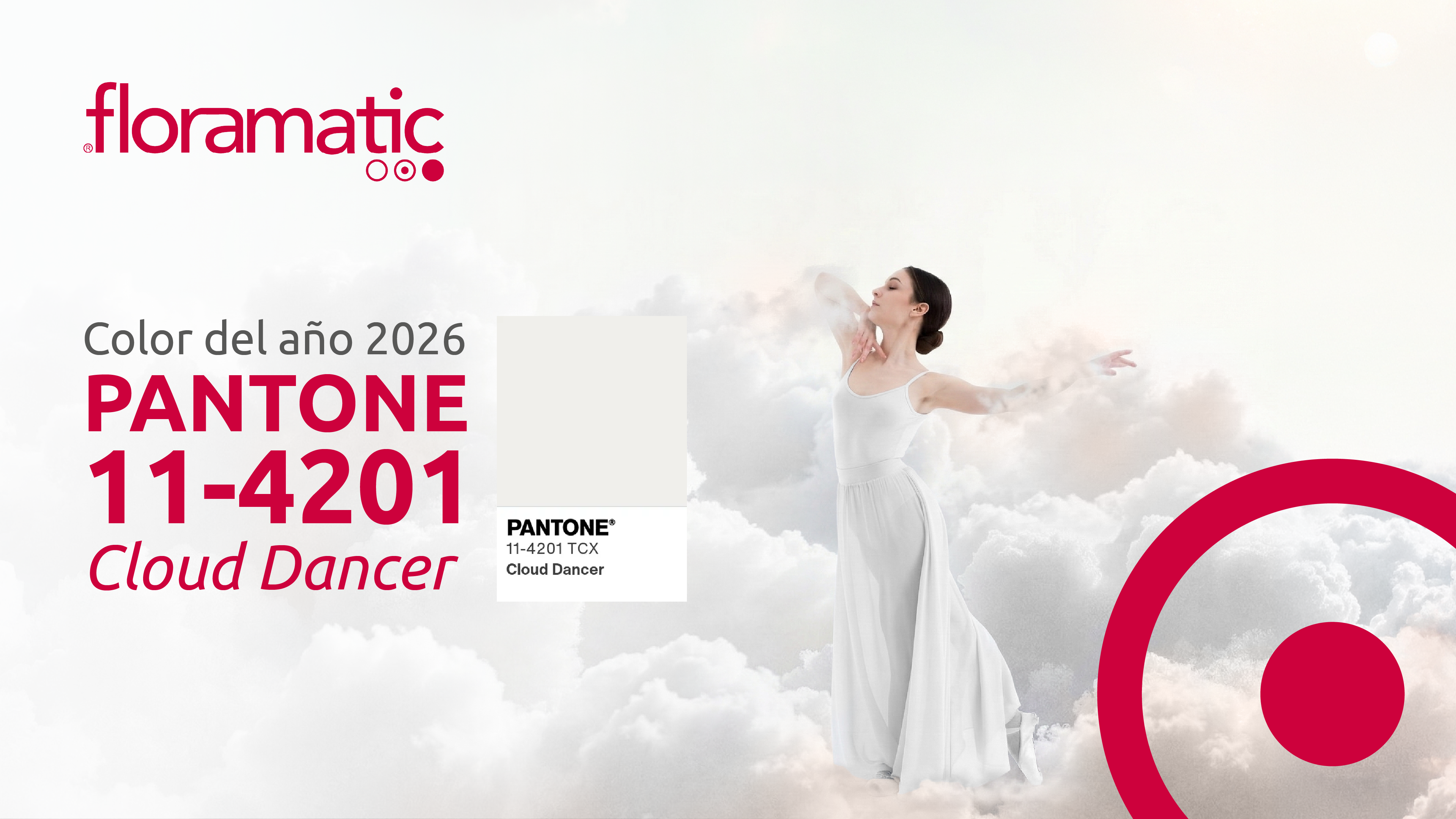 La alquimia de la pureza: Innovando con Cloud Dancer 2026
